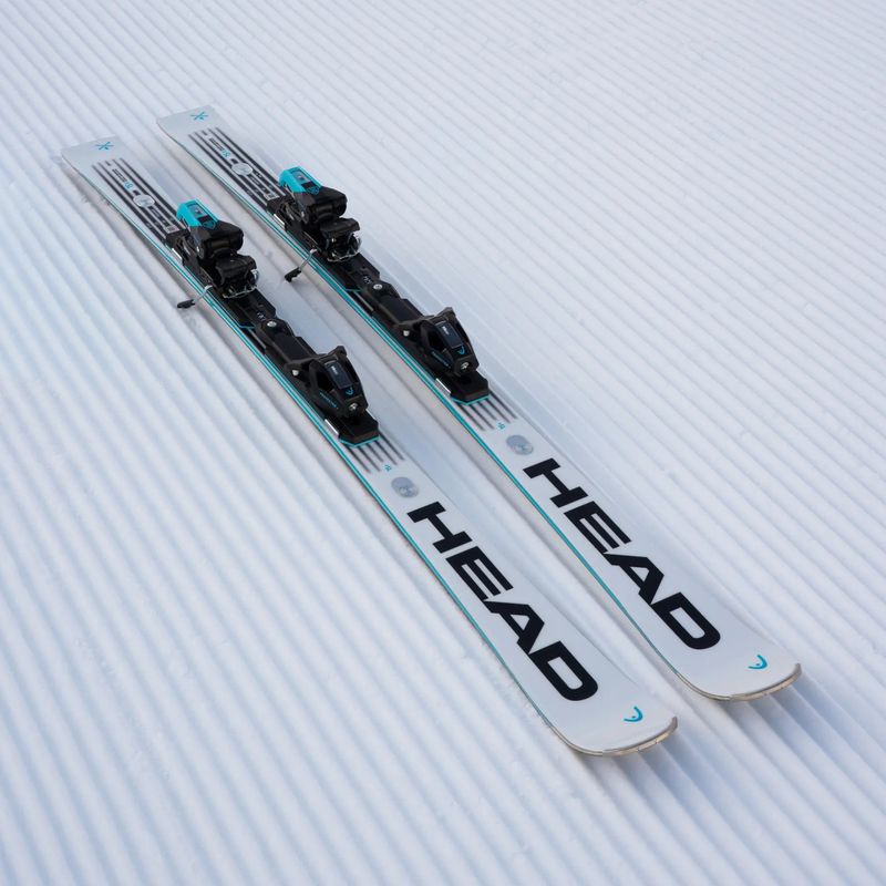 Sjezdové lyže + vázání HEAD WC Rebels e.SLR LYT-PR + PR 11 GW white/blue 3
