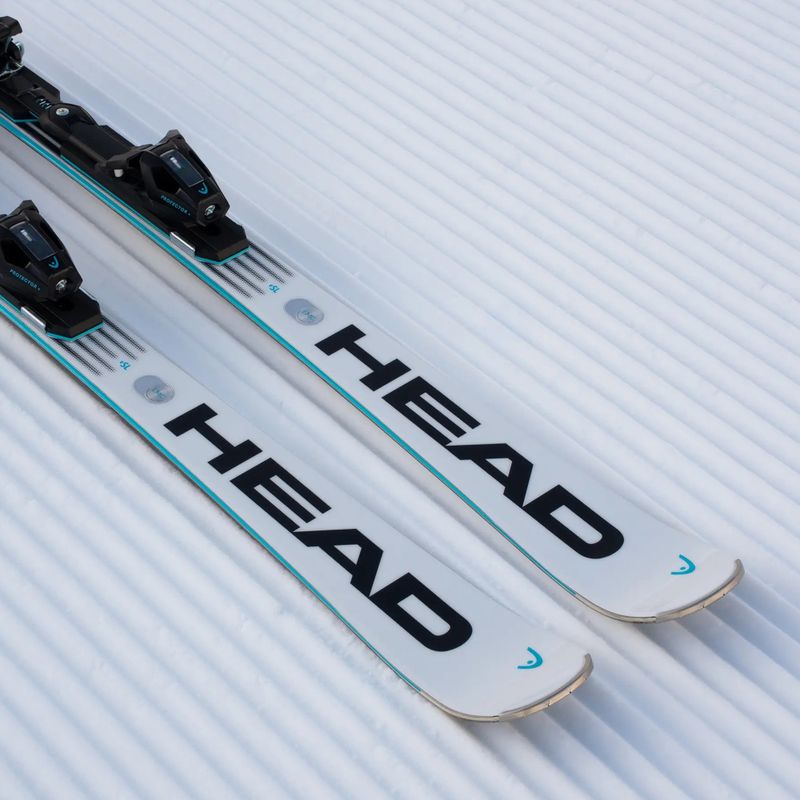Sjezdové lyže + vázání HEAD WC Rebels e.SLR LYT-PR + PR 11 GW white/blue 4