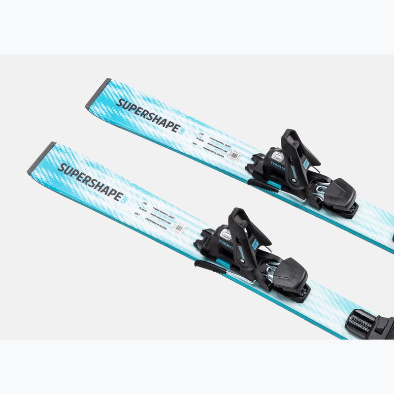 Dětské sjezdové lyže + vázání HEAD Supershape JRS + Jrs 7.5 GW CA white/blue 4
