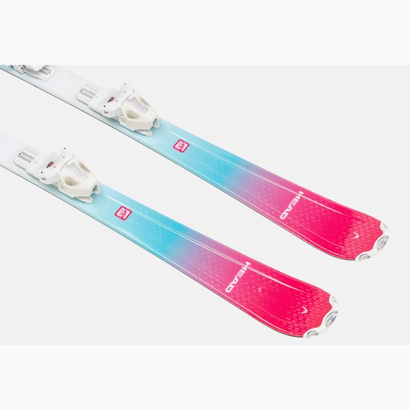 Dětské sjezdové lyže + vázání HEAD Joy Easy JRS + Jrs 4.5 GW CA mint/pink 3