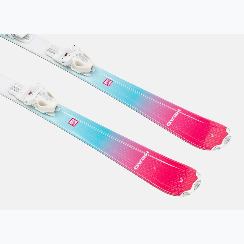 Dětské sjezdové lyže + vázání HEAD Joy Easy JRS + Jrs 7.5 GW CA mint/pink 3