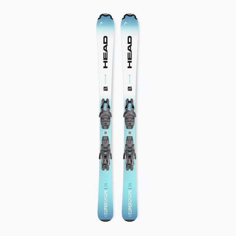 Dětské sjezdové lyže + vázání HEAD Supershape Team Easy JRS + Jrs 4.5 GW CA blue/white 2