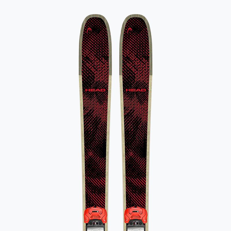 Sjezdové lyže + vázání HEAD Kore 100 Ti + Protector+ Attack 14 GW black/red 8