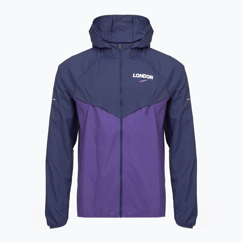 Pánská běžecká bunda Nike Stride Dri-Fit ADV midnight navy/court purple 9