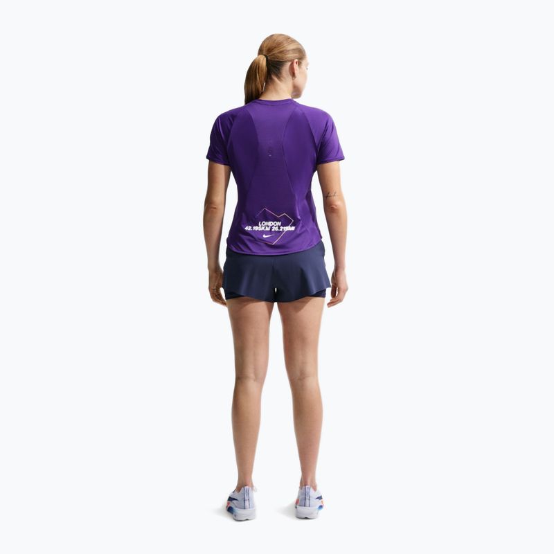 Dámské běžecké tričko Nike Swift London Dri-Fit court purple 3
