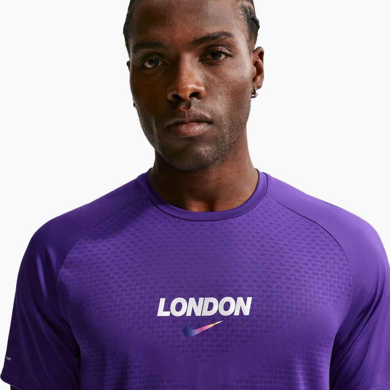 Pánské běžecké tričko Nike Stride Dri-Fit ADV court purple 5
