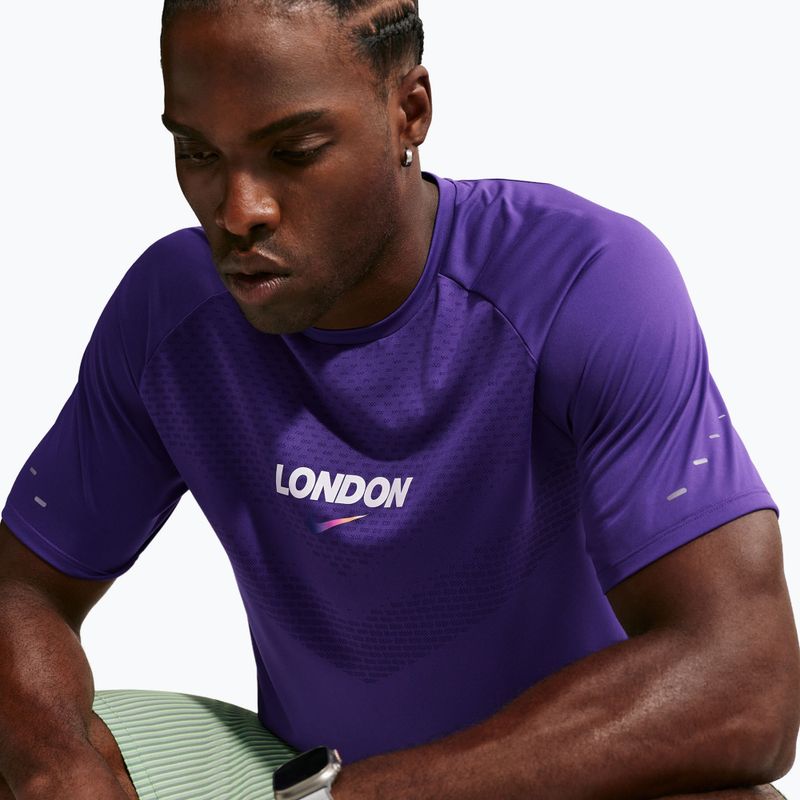Pánské běžecké tričko Nike Stride Dri-Fit ADV court purple 6