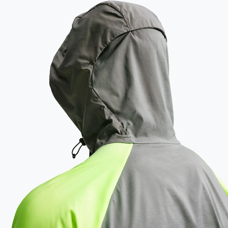 Pánská běžecká bunda Nike Impossibly Light Windrunner royal pulse/smoke grey/volt ice 7
