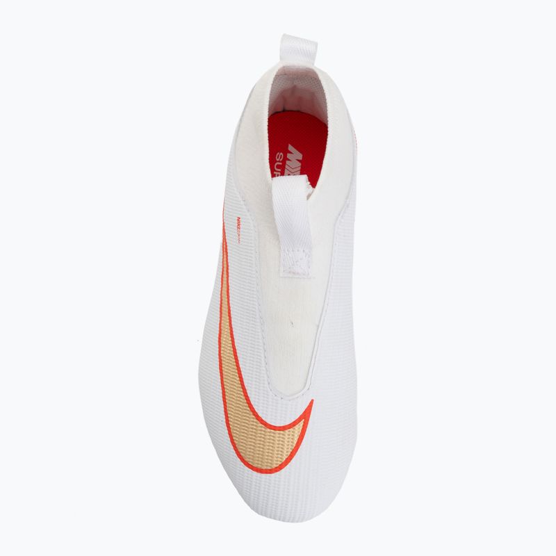 Dětské kopačky Nike Jr. Mercurial Superfly 11 Academy white/bright crimson/blur 5