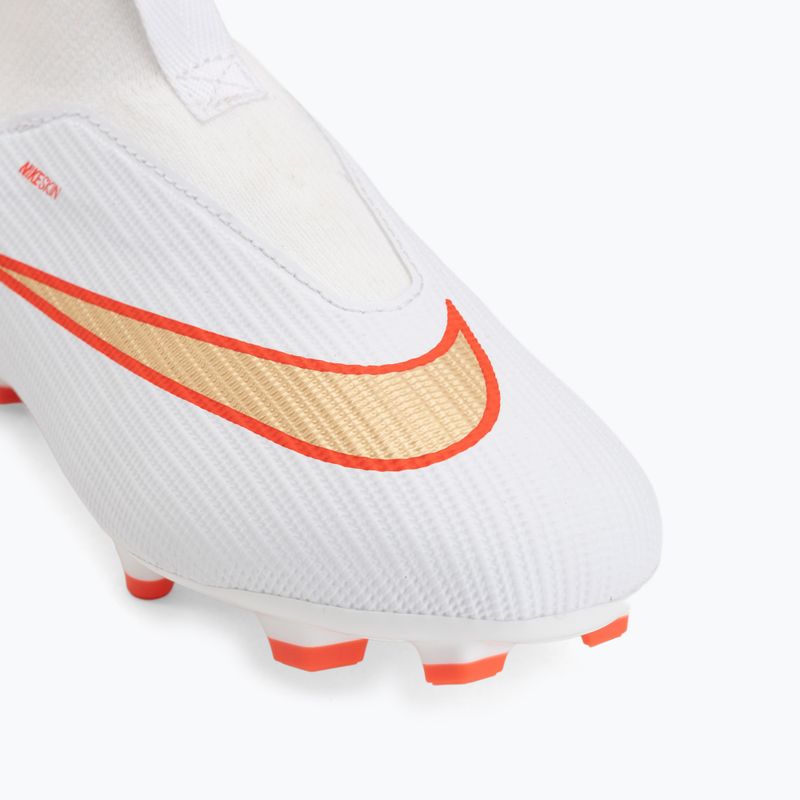 Dětské kopačky Nike Jr. Mercurial Superfly 11 Academy white/bright crimson/blur 7