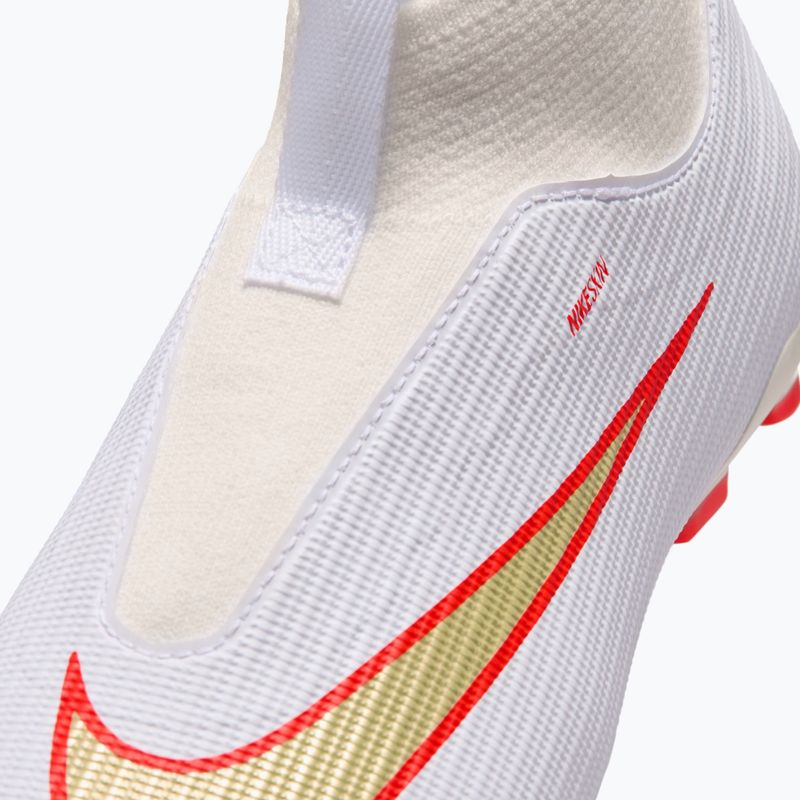 Dětské kopačky Nike Jr. Mercurial Superfly 11 Academy white/bright crimson/blur 7