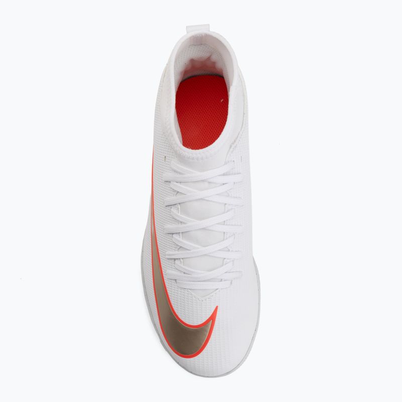 Dětské kopačky Nike Jr. Mercurial Superfly 11 Club white/bright crimson/blur 5