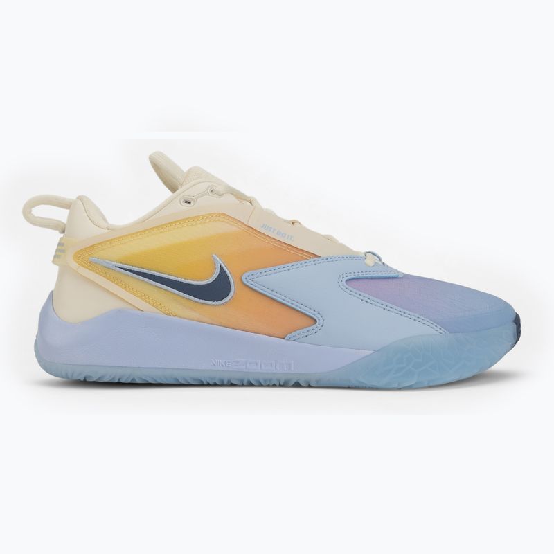 Volejbalové boty Nike Zoom Hyperace 3 SE coconut milk/diffused blue/hydrogen blue 2