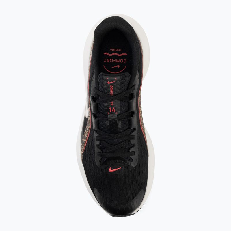 Dámské běžecké boty Nike Downshifter 14 black/british khaki/fusion red/sail 5