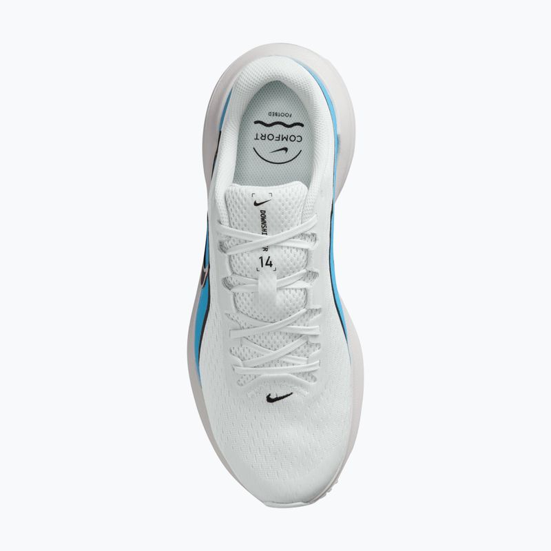 Pánské běžecké boty Nike Downshifter 14 off white/light current blue/black 4