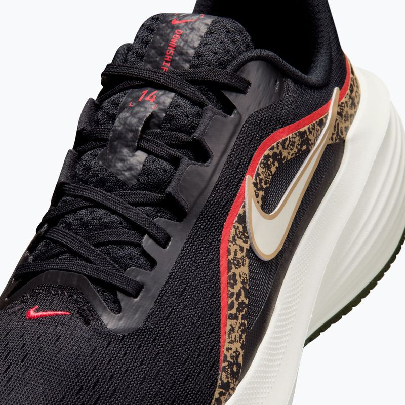 Dámské běžecké boty Nike Downshifter 14 black/british khaki/fusion red/sail 5