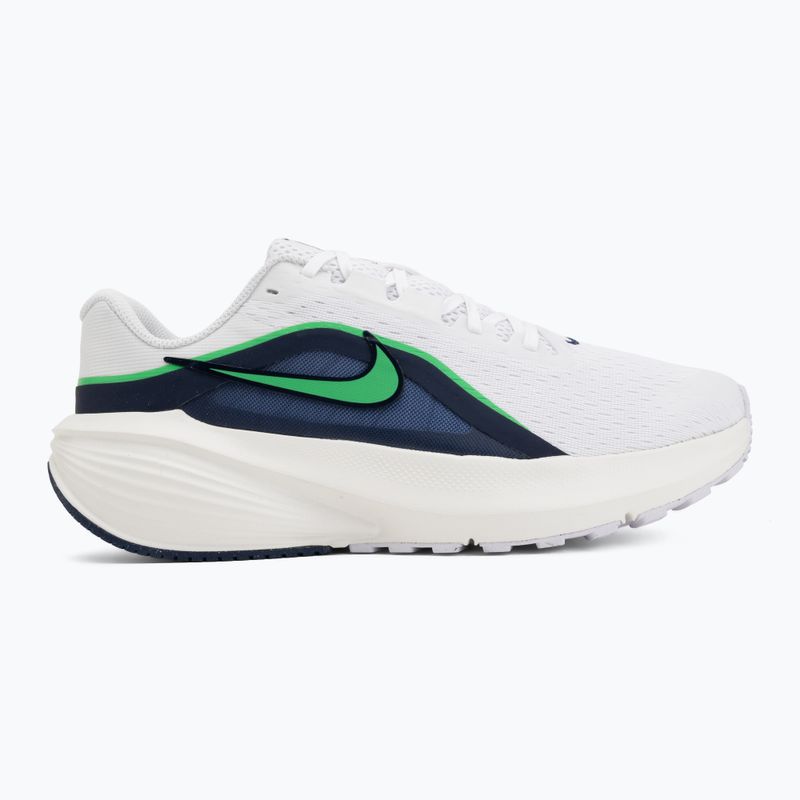 Pánské běžecké boty Nike Downshifter 14 white/midnight navy/green spark 2