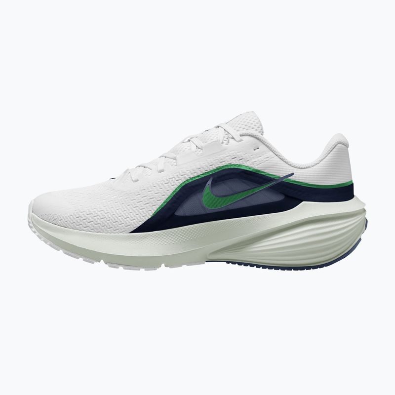 Pánské běžecké boty Nike Downshifter 14 white/midnight navy/green spark 2