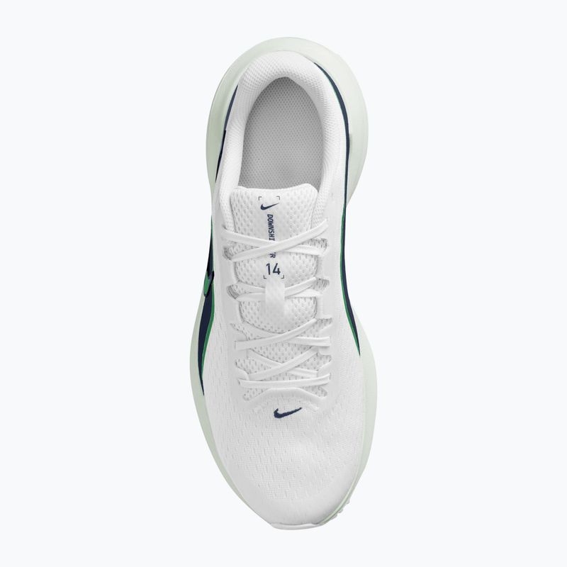 Pánské běžecké boty Nike Downshifter 14 white/midnight navy/green spark 4