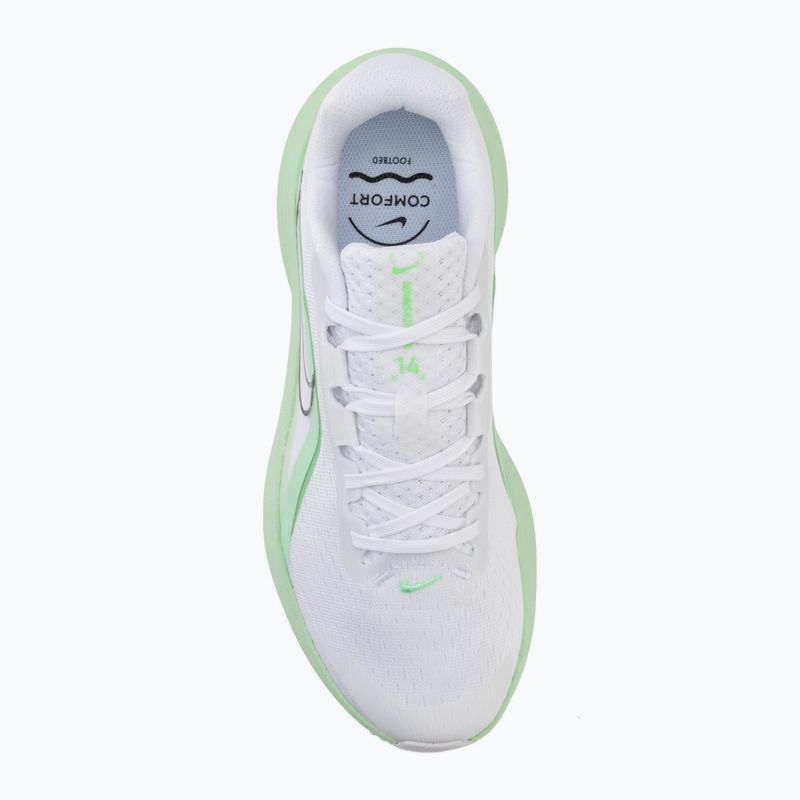 Dámské běžecké boty Nike Downshifter 14 white/cucumber calm/illusion green/white 5