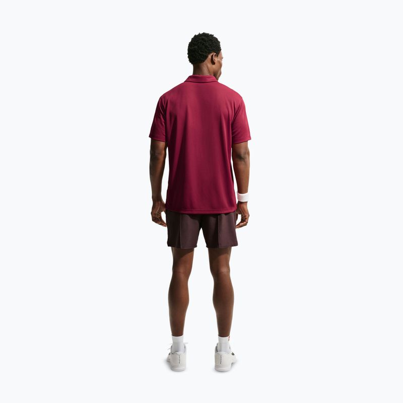 Pánské tenisové tričko Nike Court Dri-FIT Team Red/White 3
