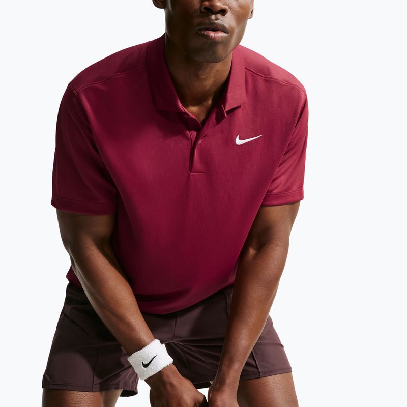 Pánské tenisové tričko Nike Court Dri-FIT Team Red/White 4