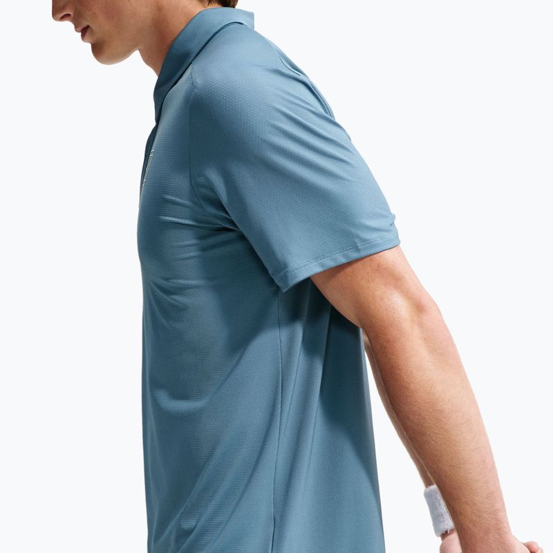 Pánské tenisové polo tričko Nike Court Dri-Fit Advantage smokey blue/white 5