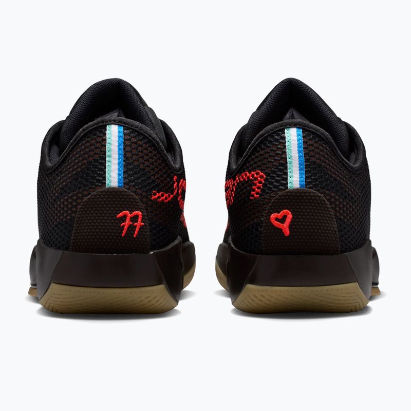 Pánské basketbalové boty Jordan Luka 77 black/fauna brown/infrared 23 3