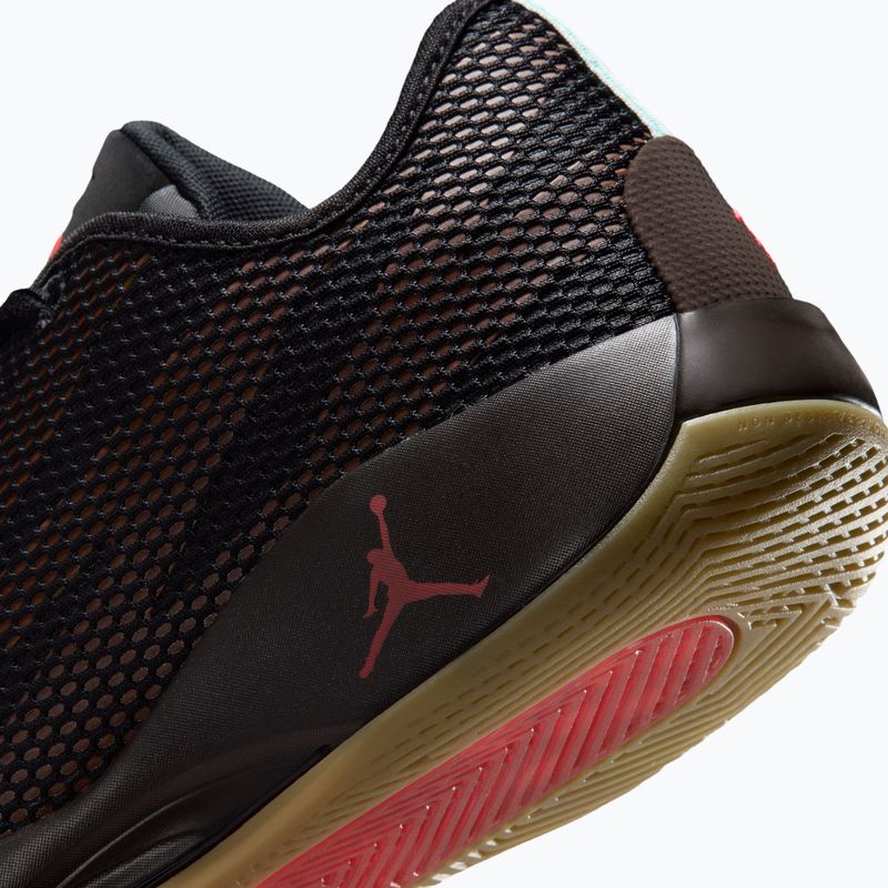Pánské basketbalové boty Jordan Luka 77 black/fauna brown/infrared 23 7