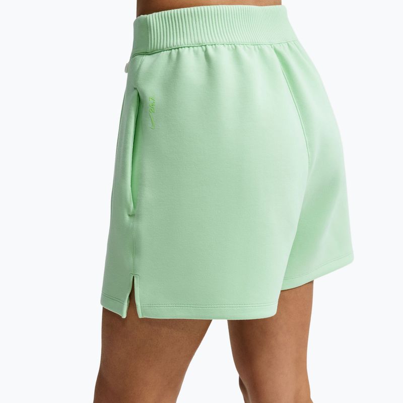 Dámské tréninkové šortky Nike 24.7 ImpossiblySoft cucumber calm/illusion green 5