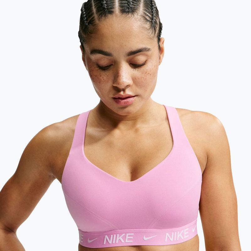 Sportovní podprsenka Nike Indy High Support pink rise 3