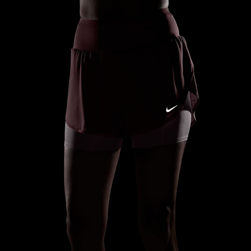 Dámské běžecké šortky Nike Flow pink smoke 8