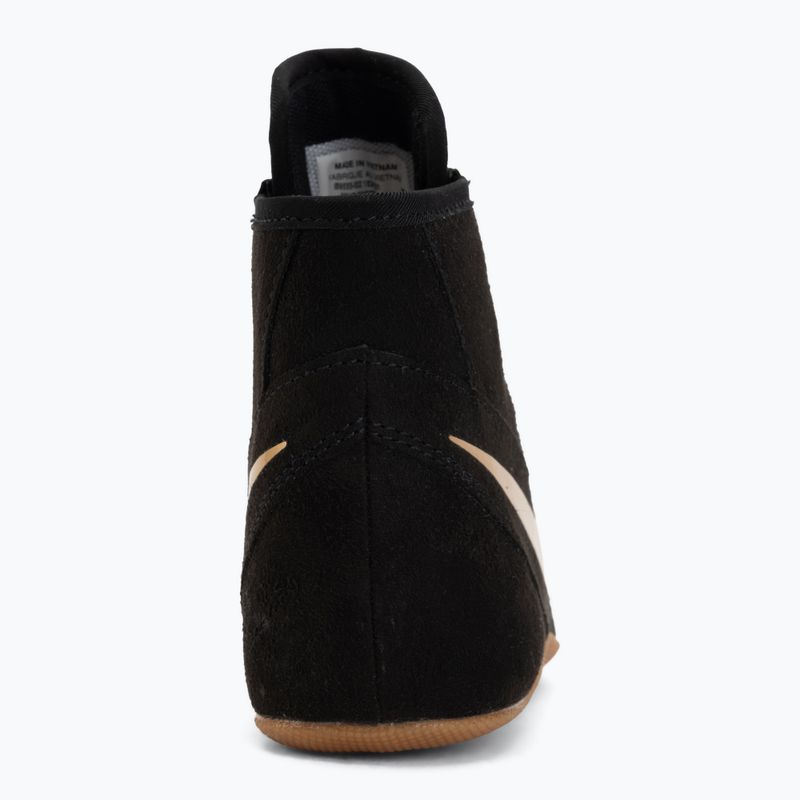 Zápasnické boty Nike Footsweep 2 black/metallic gold/gum light brown 6