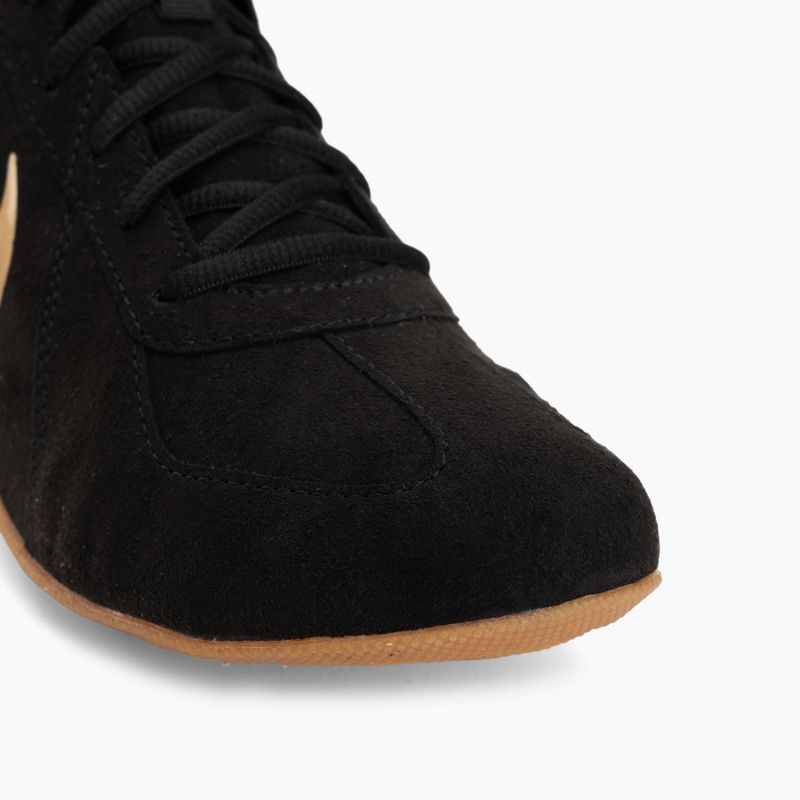 Zápasnické boty Nike Footsweep 2 black/metallic gold/gum light brown 7