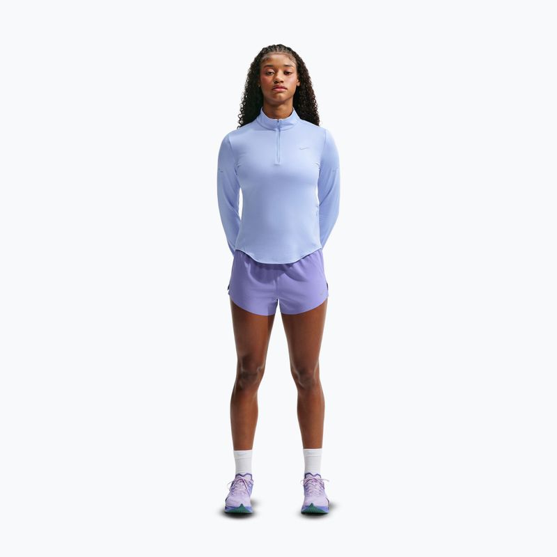 Dámská běžecká mikina Nike Swift Dri-FIT UV 1/4-Zip aluminum 2
