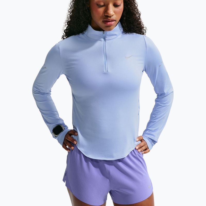 Dámská běžecká mikina Nike Swift Dri-FIT UV 1/4-Zip aluminum 4