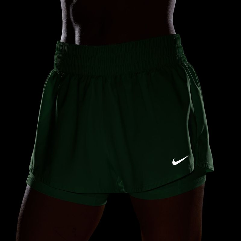 Dámské tréninkové šortky Nike One cucumber calm/white 5
