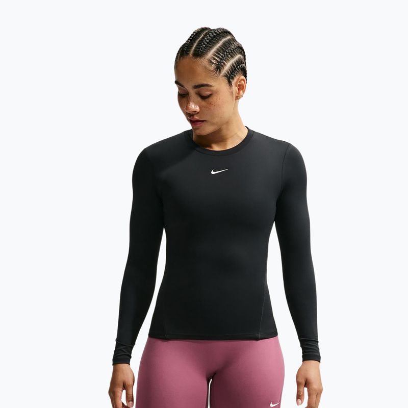 Dámské tréninkové tričko Longsleeve Nike One Fitted black/white