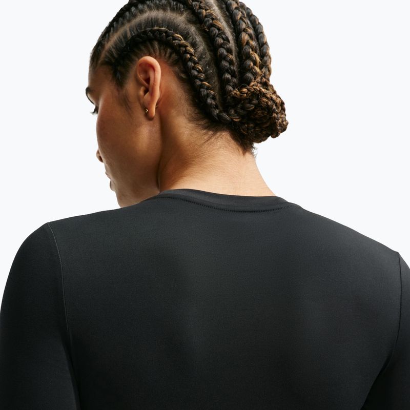 Dámské tréninkové tričko Longsleeve Nike One Fitted black/white 5