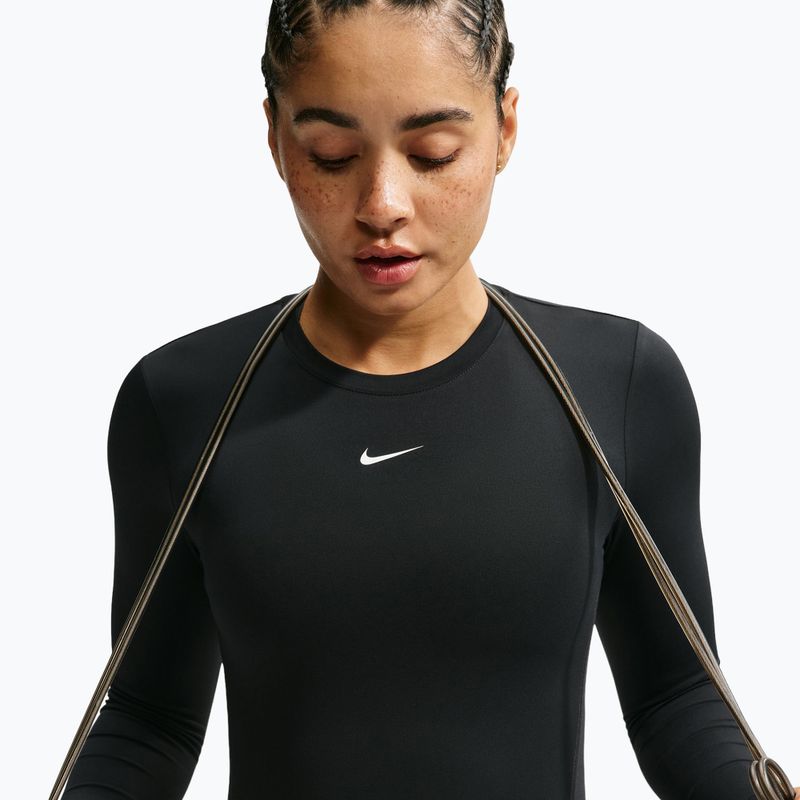 Dámské tréninkové tričko Longsleeve Nike One Fitted black/white 6