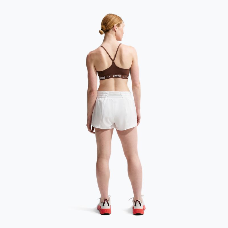Dámská sportovní podprsenka Nike Dri-Fit Indy Light Support cacao wow 3