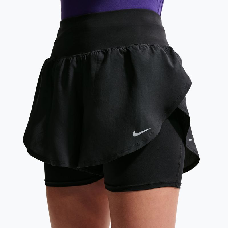 Dámské běžecké šortky Nike Tempo Flow black/black 4