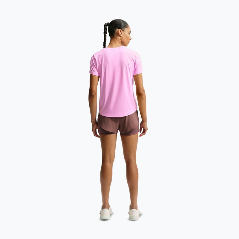 Dámské tréninkové tričko Nike One Classic pink rise/white 3
