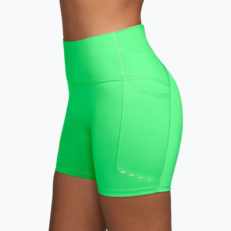 Dámské běžecké šortky Nike Swift illusion green 3