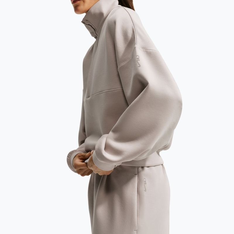 Dámské tréninkové šortky Nike 24.7 ImpossiblySoft cream Ii/cream Ii/college grey 5