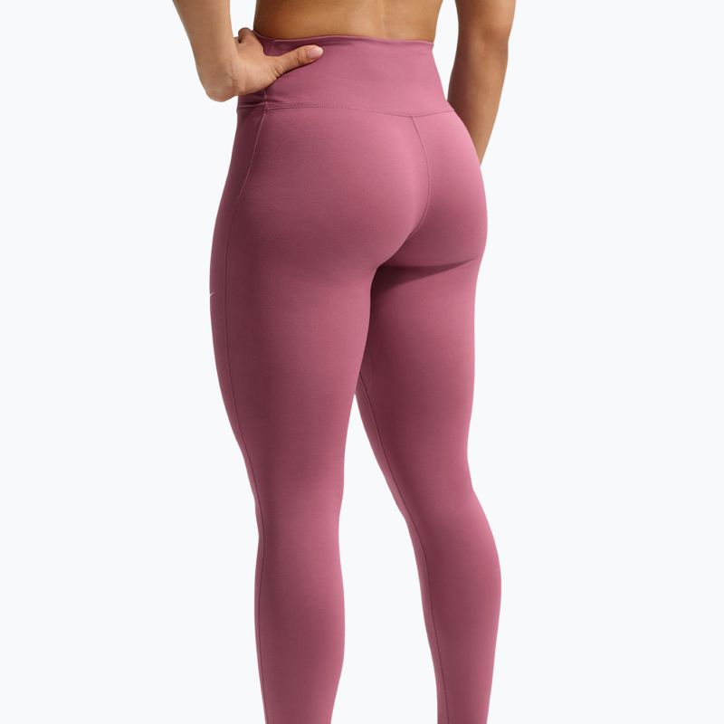 Dámské legíny Nike One Seamless Front pink smoke/white 4