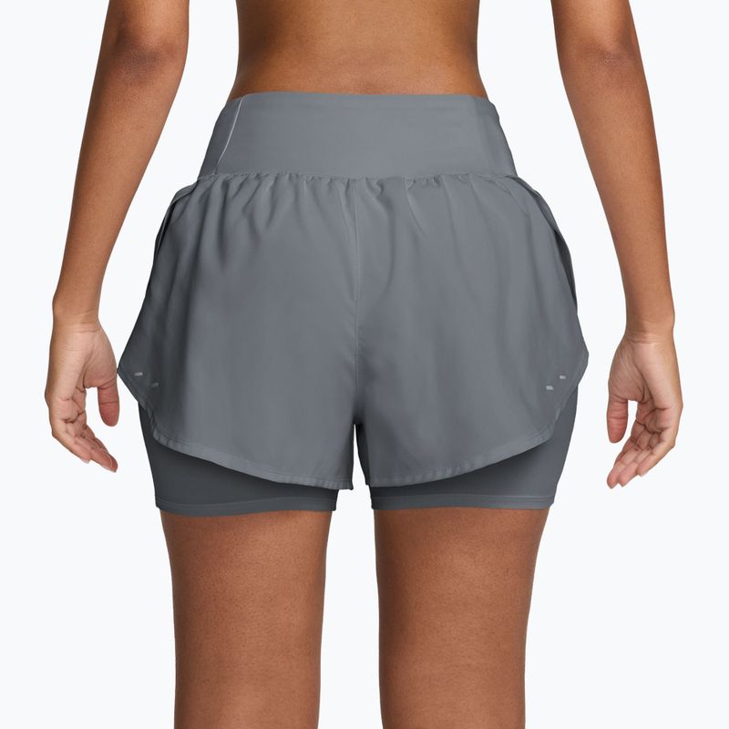 Dámské běžecké šortky Nike Tempo Flow cool grey/cool grey 2
