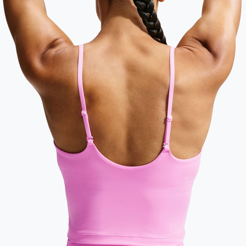 Dámské tréninkové tričko Nike One pink rise 5