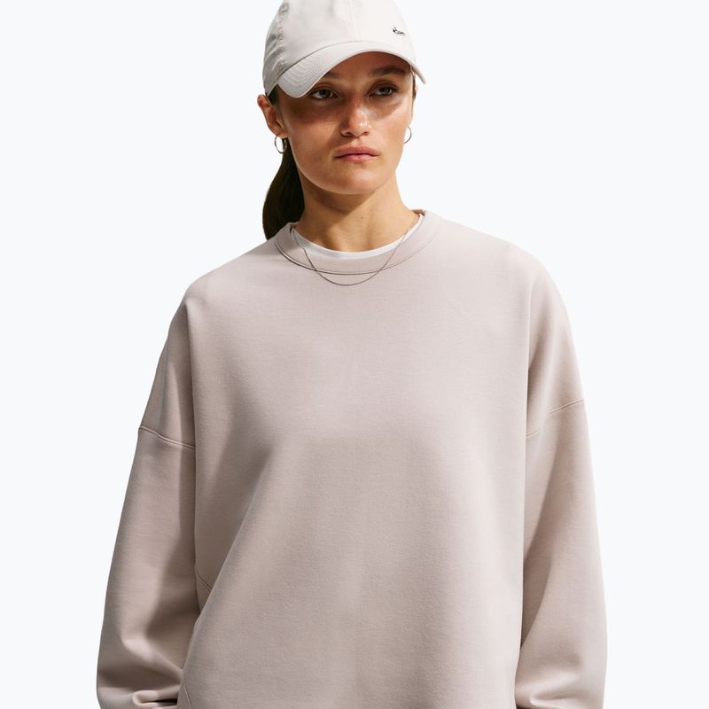 Dámská tréninková mikina Nike 24.7 ImpossiblySoft Cream Ii/Cream Ii/College Grey 4