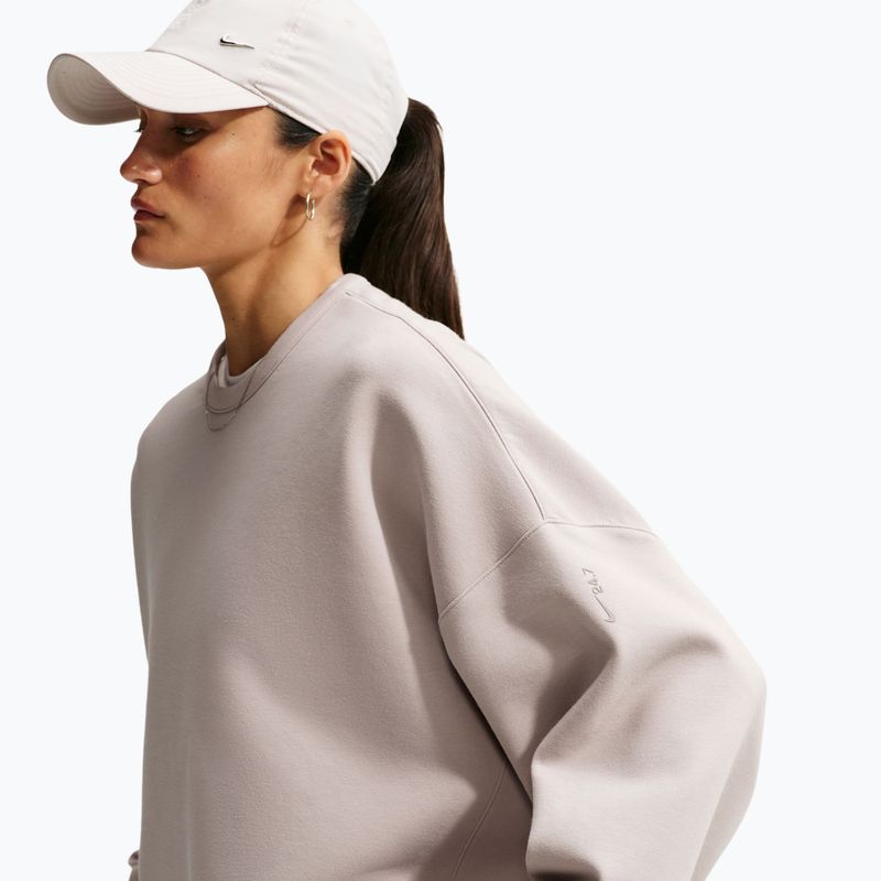 Dámská tréninková mikina Nike 24.7 ImpossiblySoft Cream Ii/Cream Ii/College Grey 5